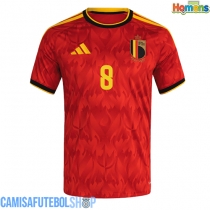 Camisa de time de futebol Bélgica Youri Tielemans #8 Replicas 1º Equipamento Mundo 2026 Manga Curta